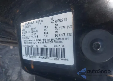 2002 Dodge Dakota Slt из США, поврежденный, VIN 1B7GL42X92S524987